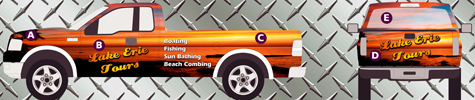 Classic Vehicle Graphics Truck Wraps 1