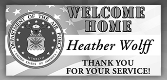 Custom Vinyl Banners for Military Homecomings