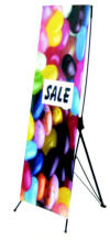 Tripod banner stands